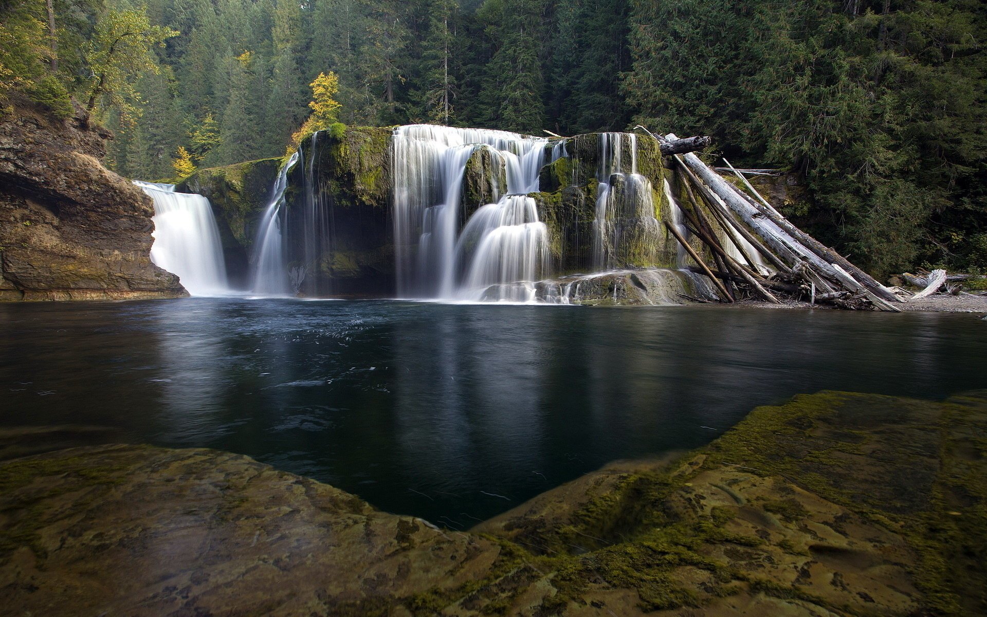 landschaft wasserfall natur fluss