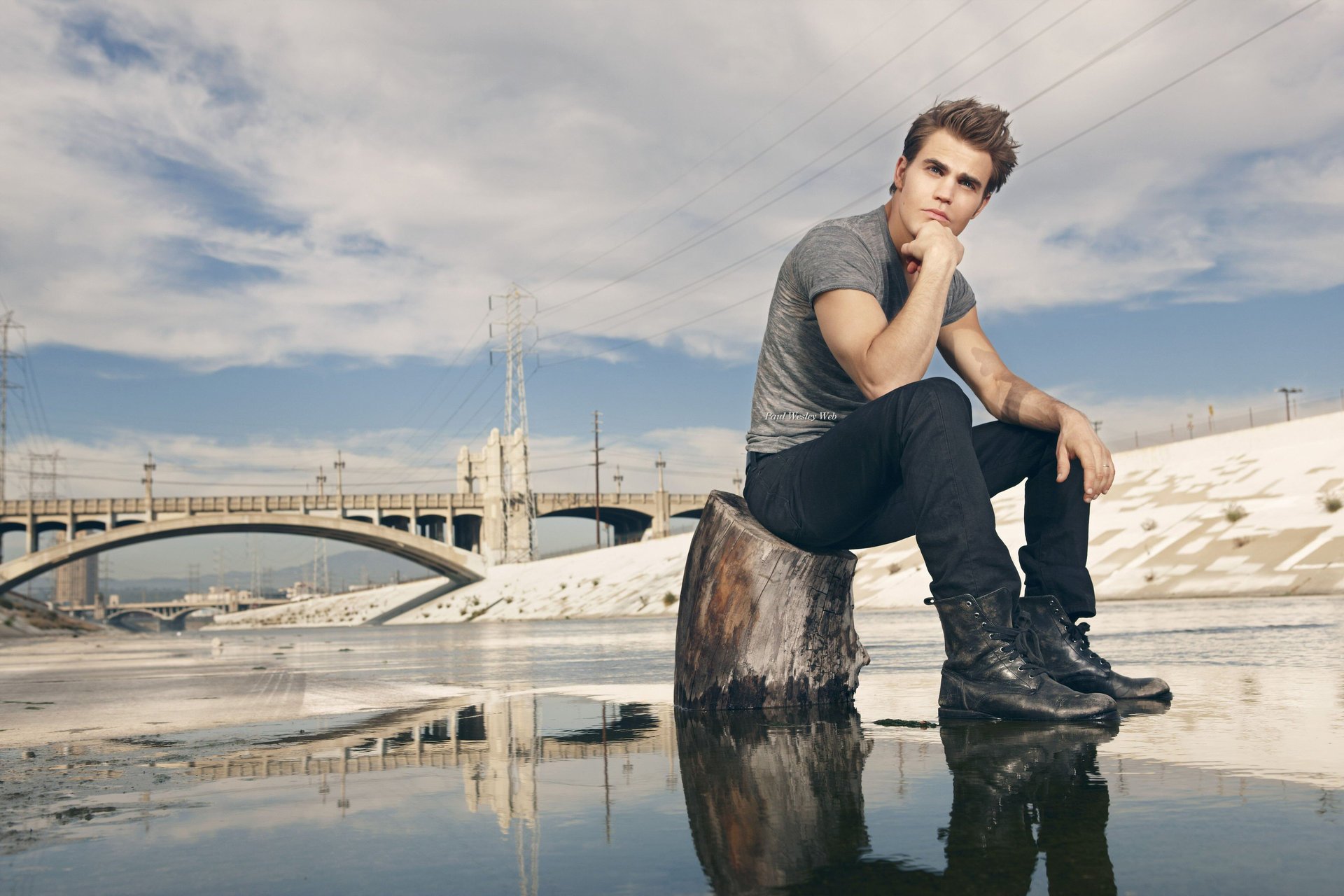 paul wesley hq gentlemen acteur homme paul wesley