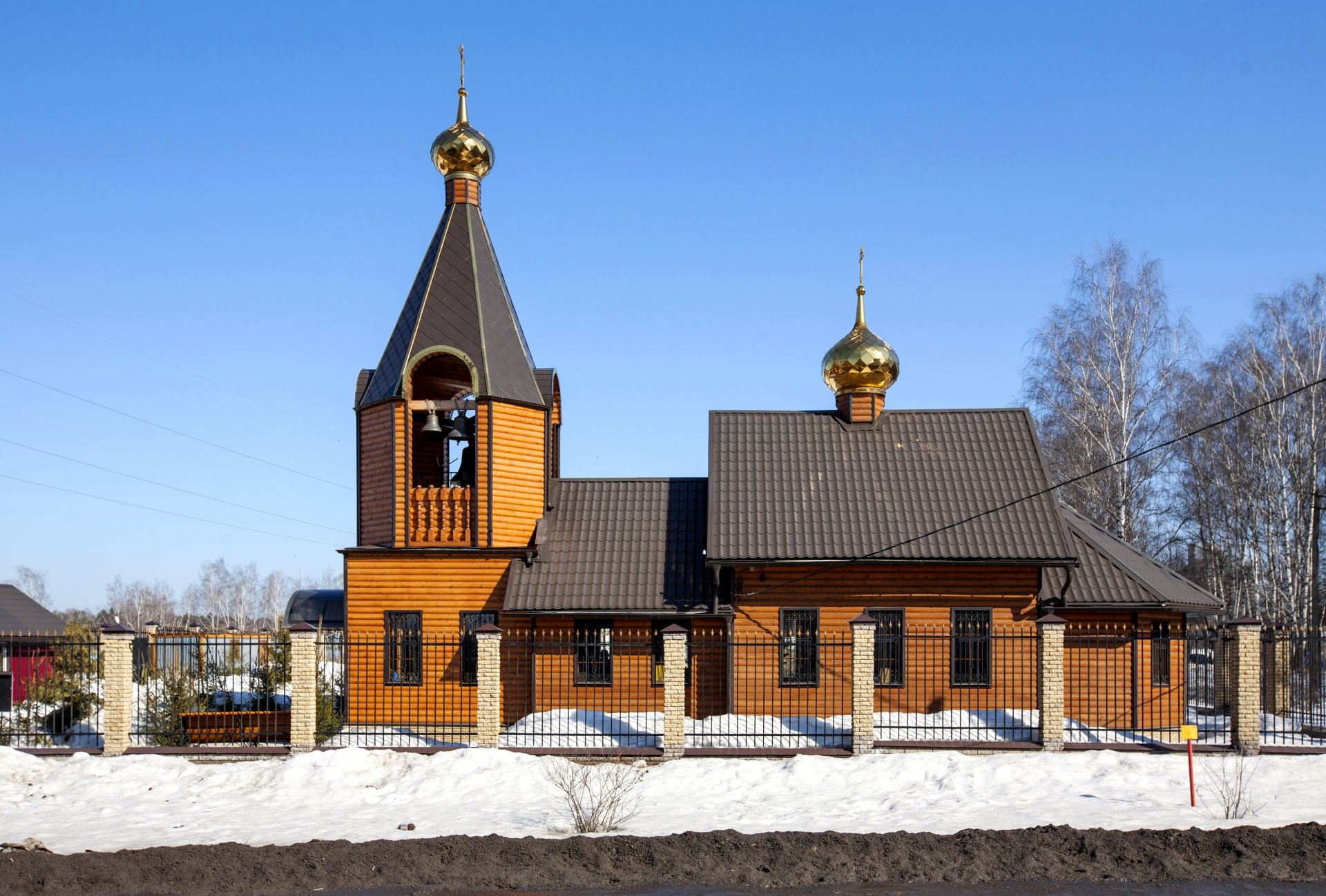 kirche ikonen gottesmutter unerschöpfliche schale dorf waldlichtungen puschkin-bezirk region moskau