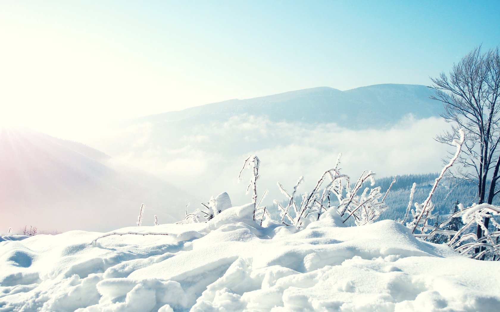 berge schnee winter