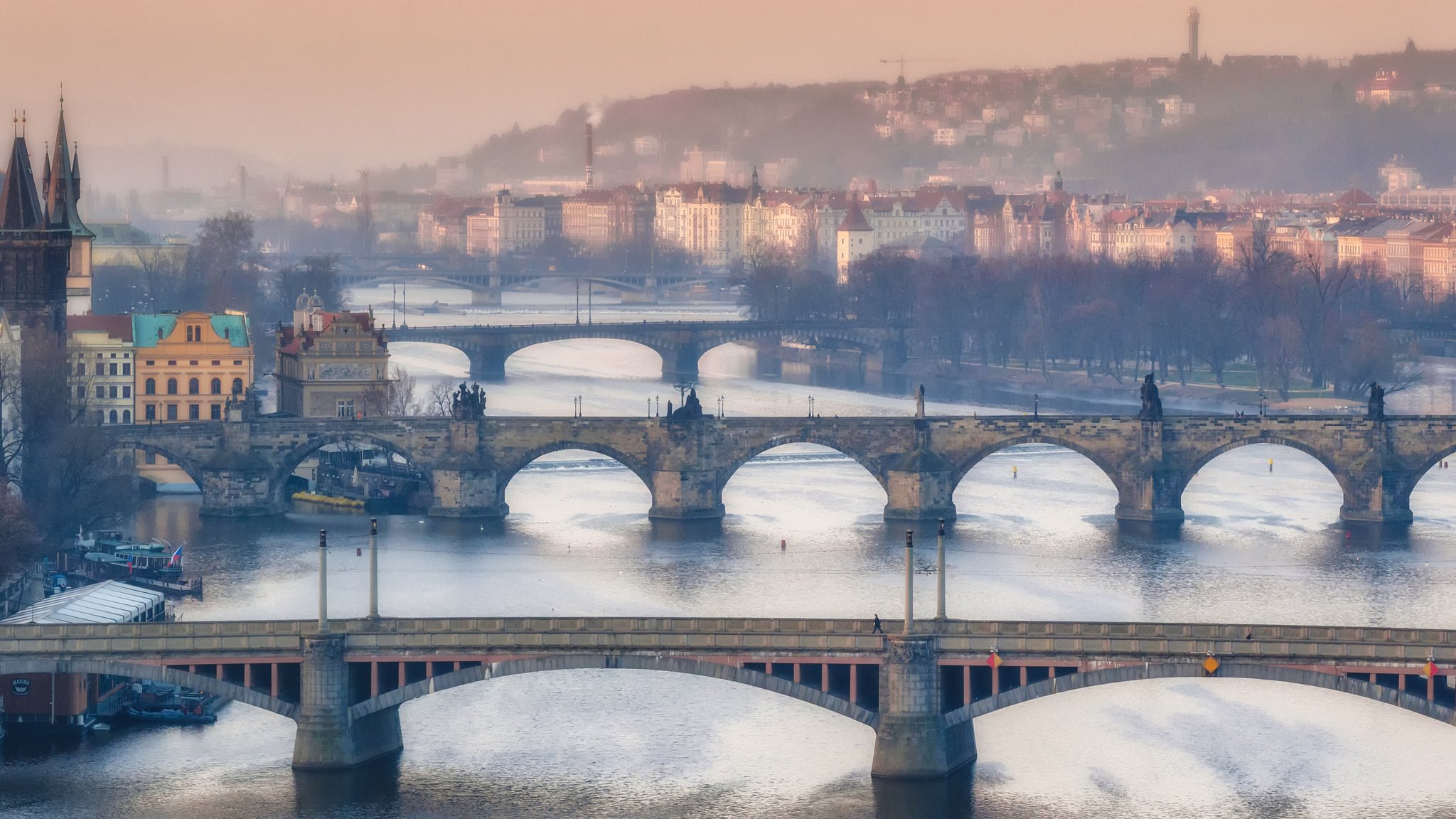 bridges of prague prague czech republic