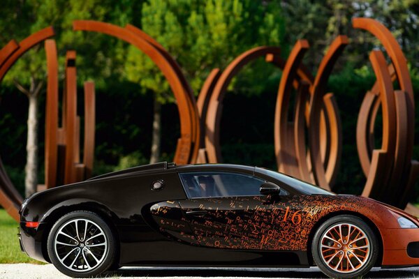 Versione unica dell auto bugatti veyron