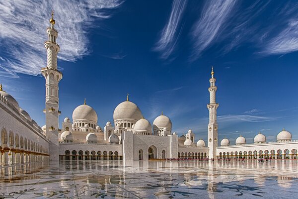 Belle mosquée Cheikh Zayed