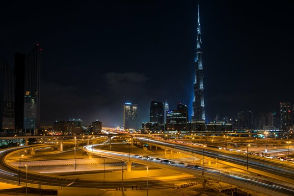 Nacht Dubai, Burj Khalifa