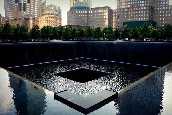 National September 11 Memorial in the USA