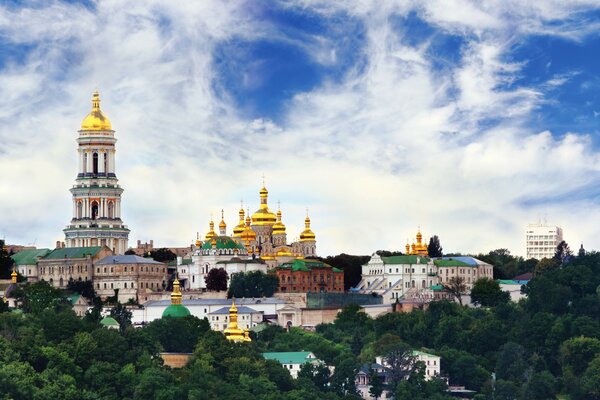 Photo of the Ukrainian Kiev-Pechersk Lavra