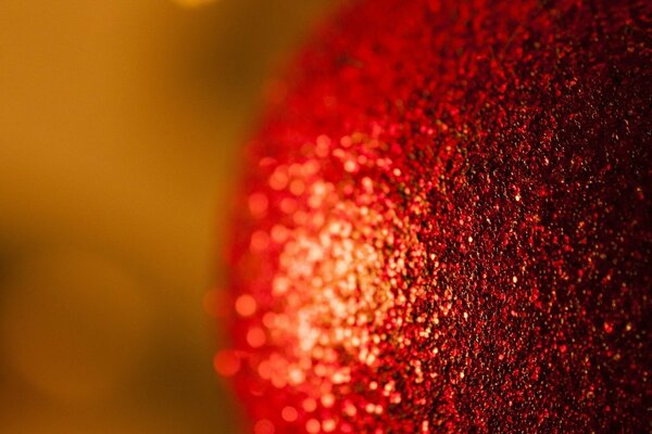 Ambiance de Noël. Boule de Noël