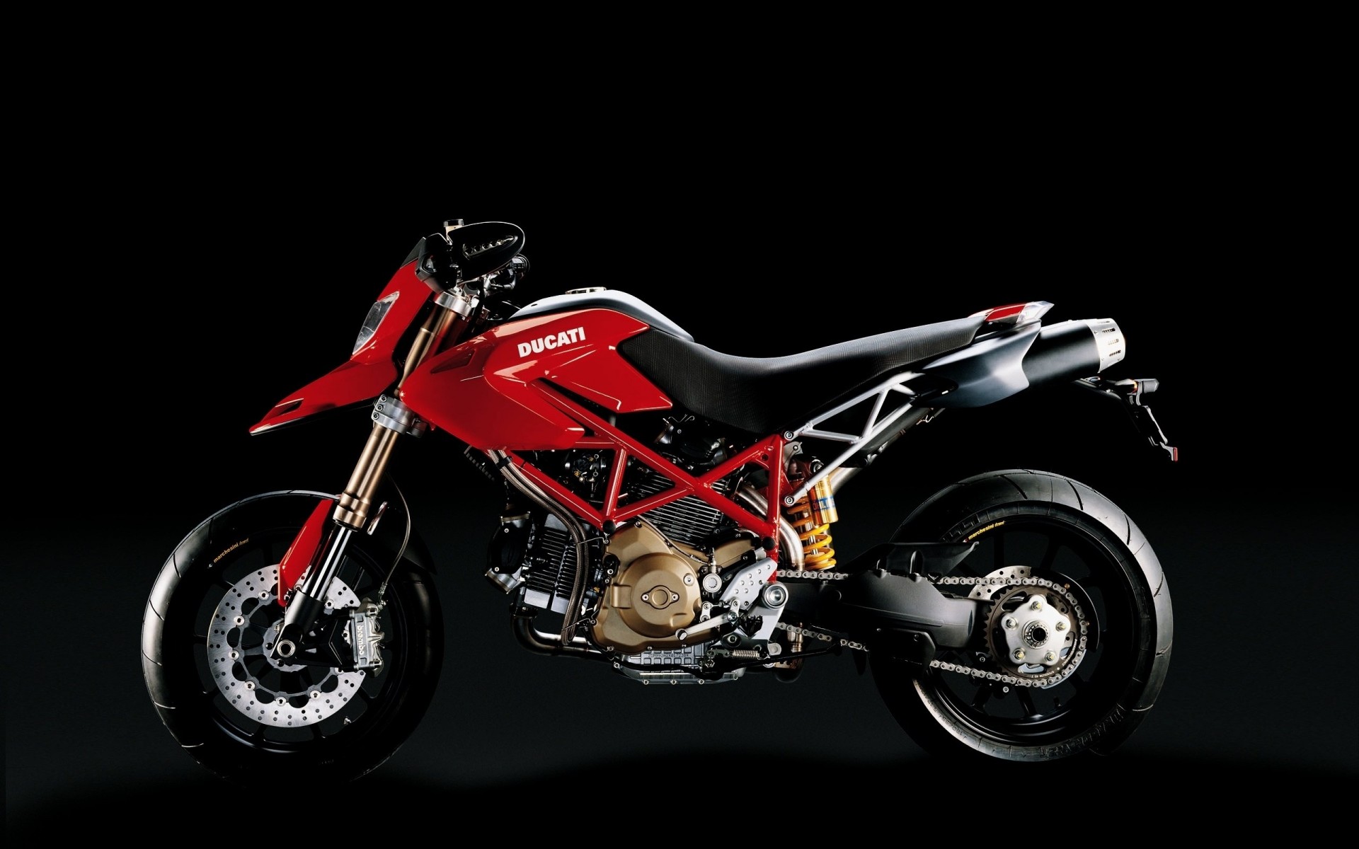 ducati bike red