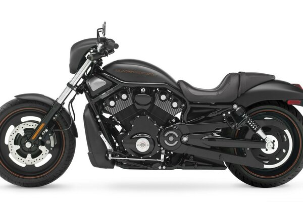 Harley Davidson Bike in Schwarz