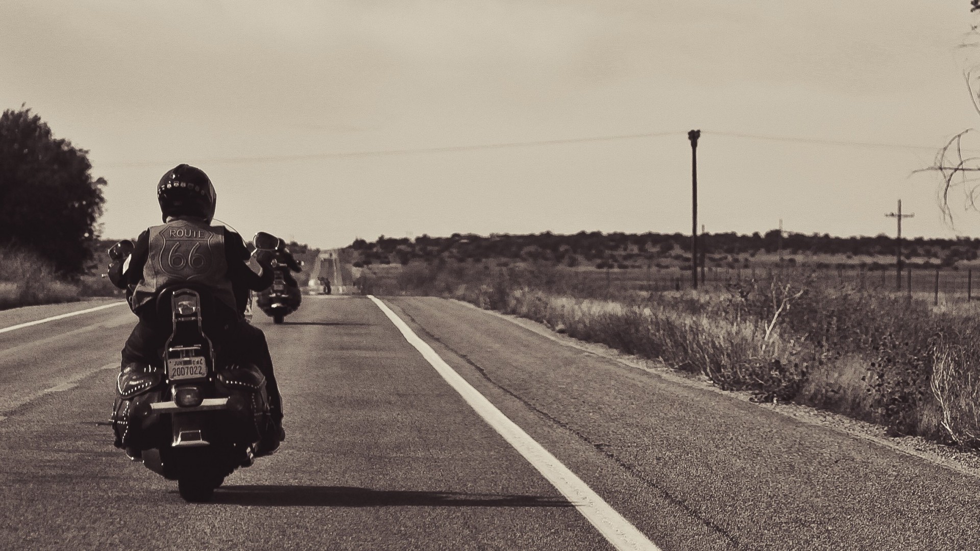black and white bike