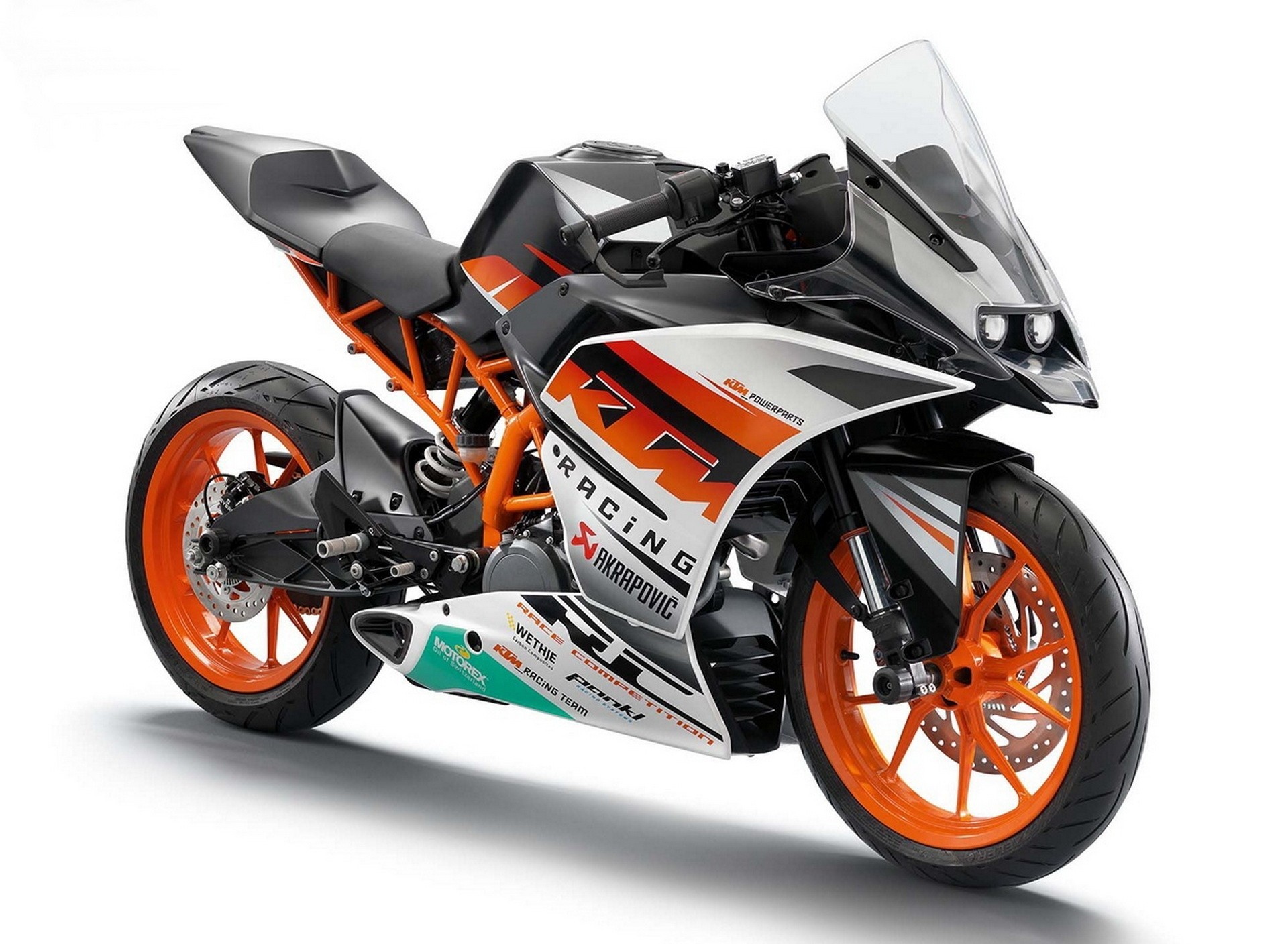 motocicleta ktm belleza deportes