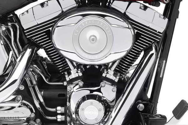 Harley davidson motorradmotor KOMPLETT VERCHROMT