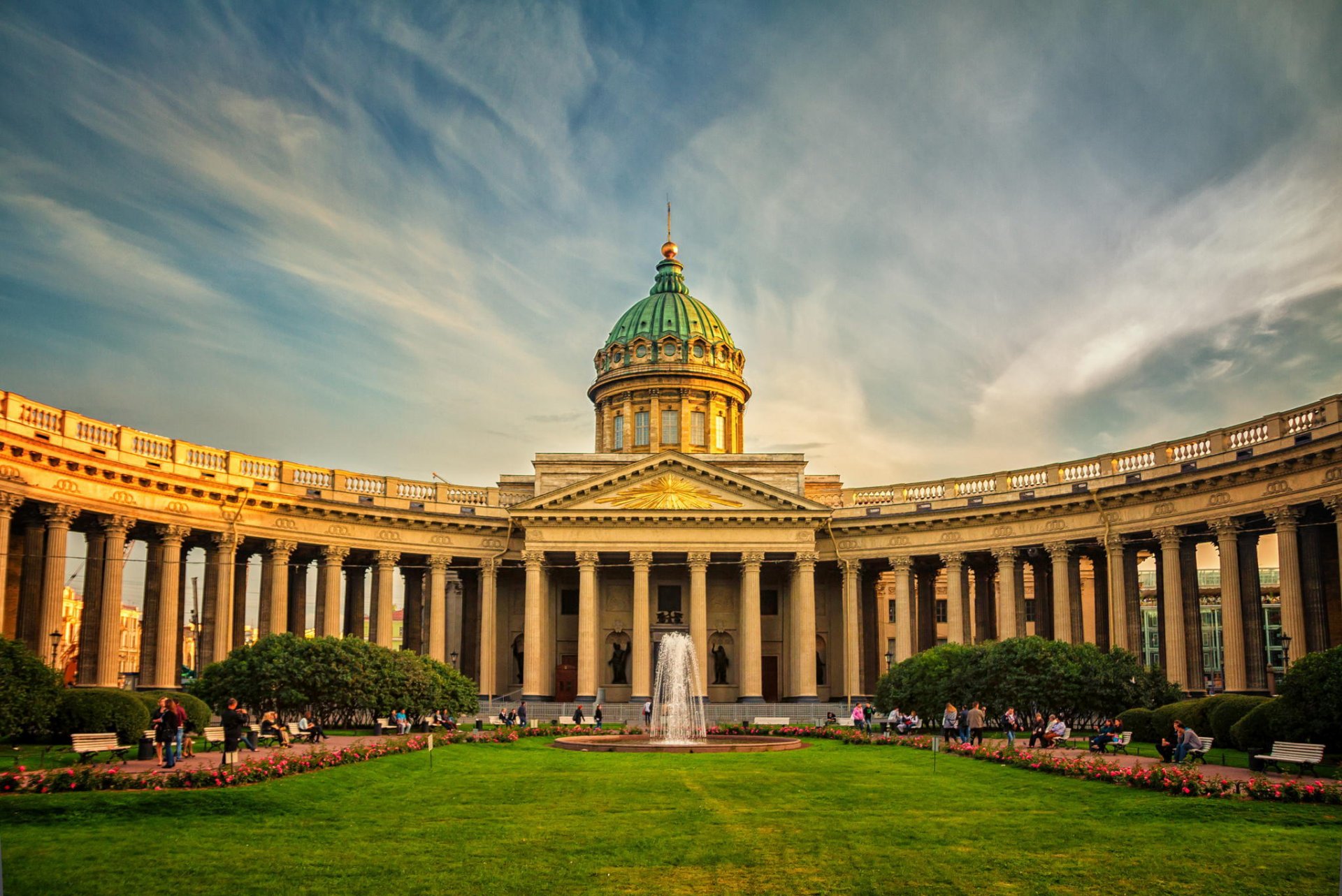 t. petersburg peter russia leningrad spb kazan cathedral