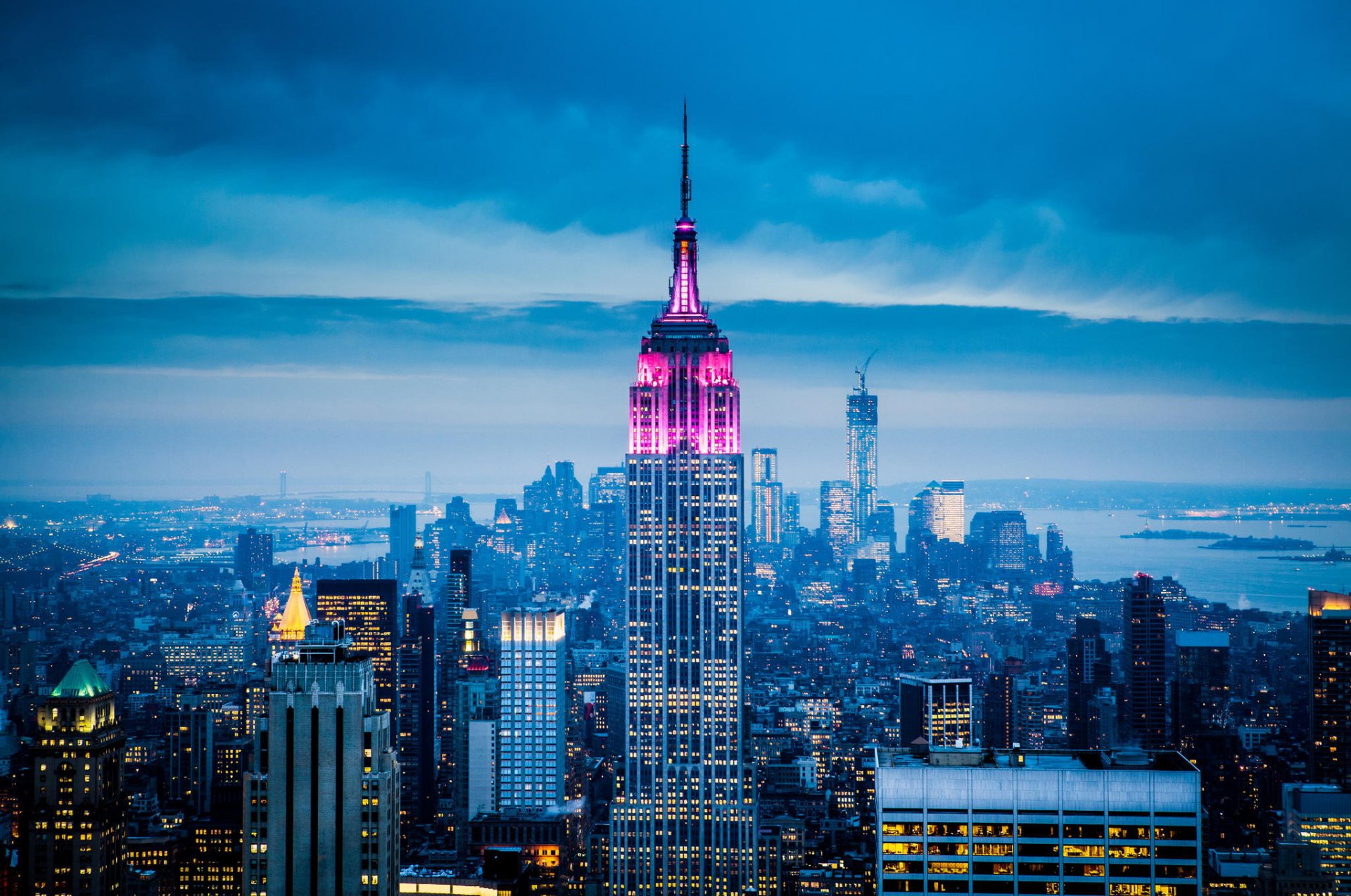 nueva york estados unidos ciudad empire state building américa nueva york rascacielos