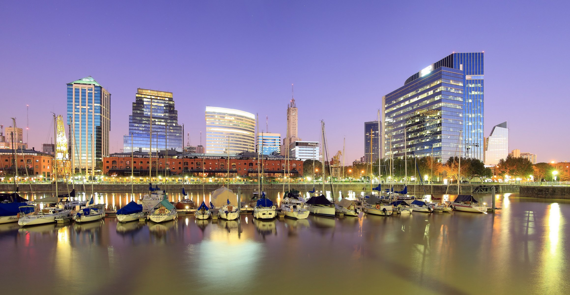 buenos aires argentina buenos aires evening bay pier pier yachts masts smooth water