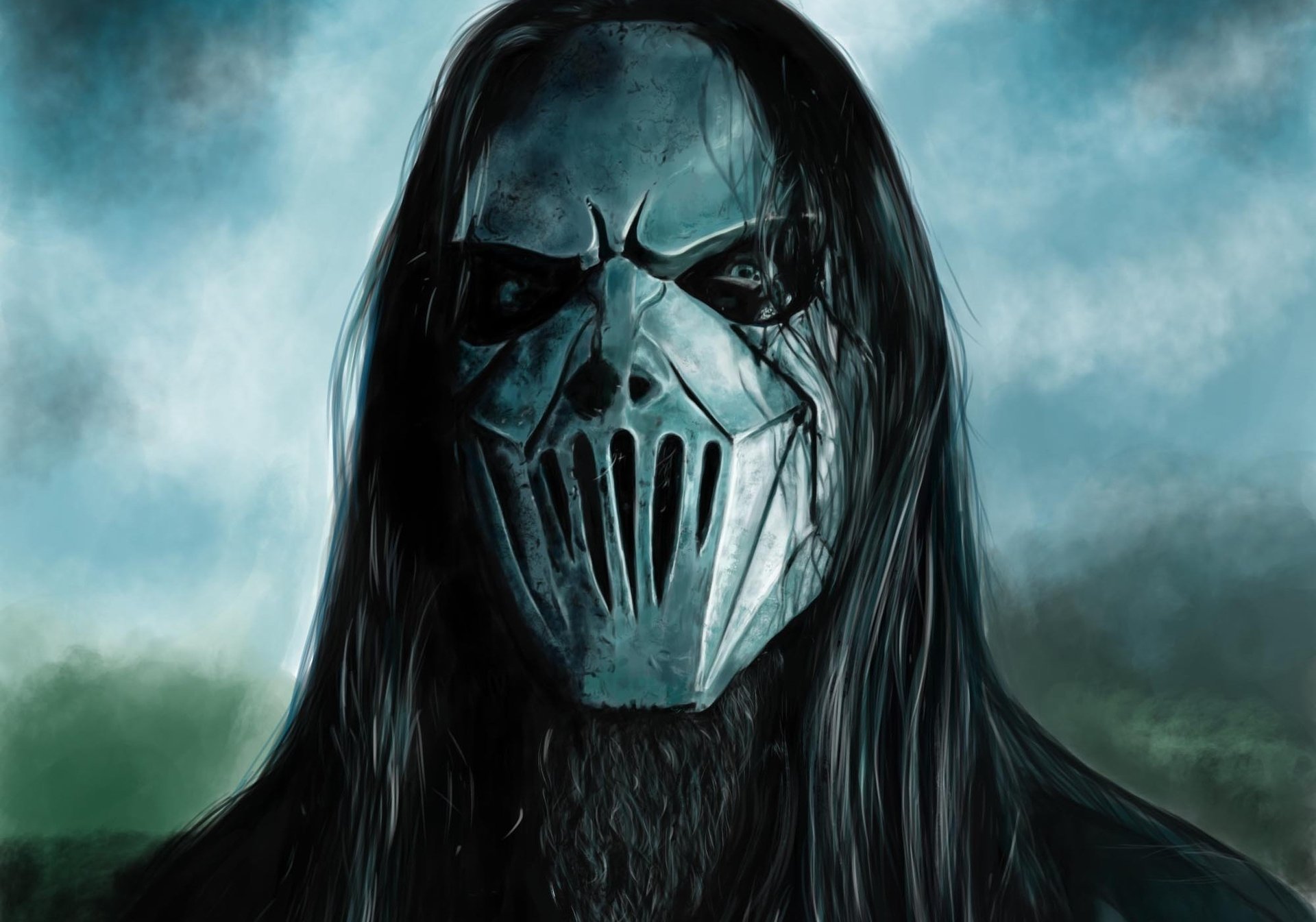 maschera arte mick thompson carolina camino slipknot uomo