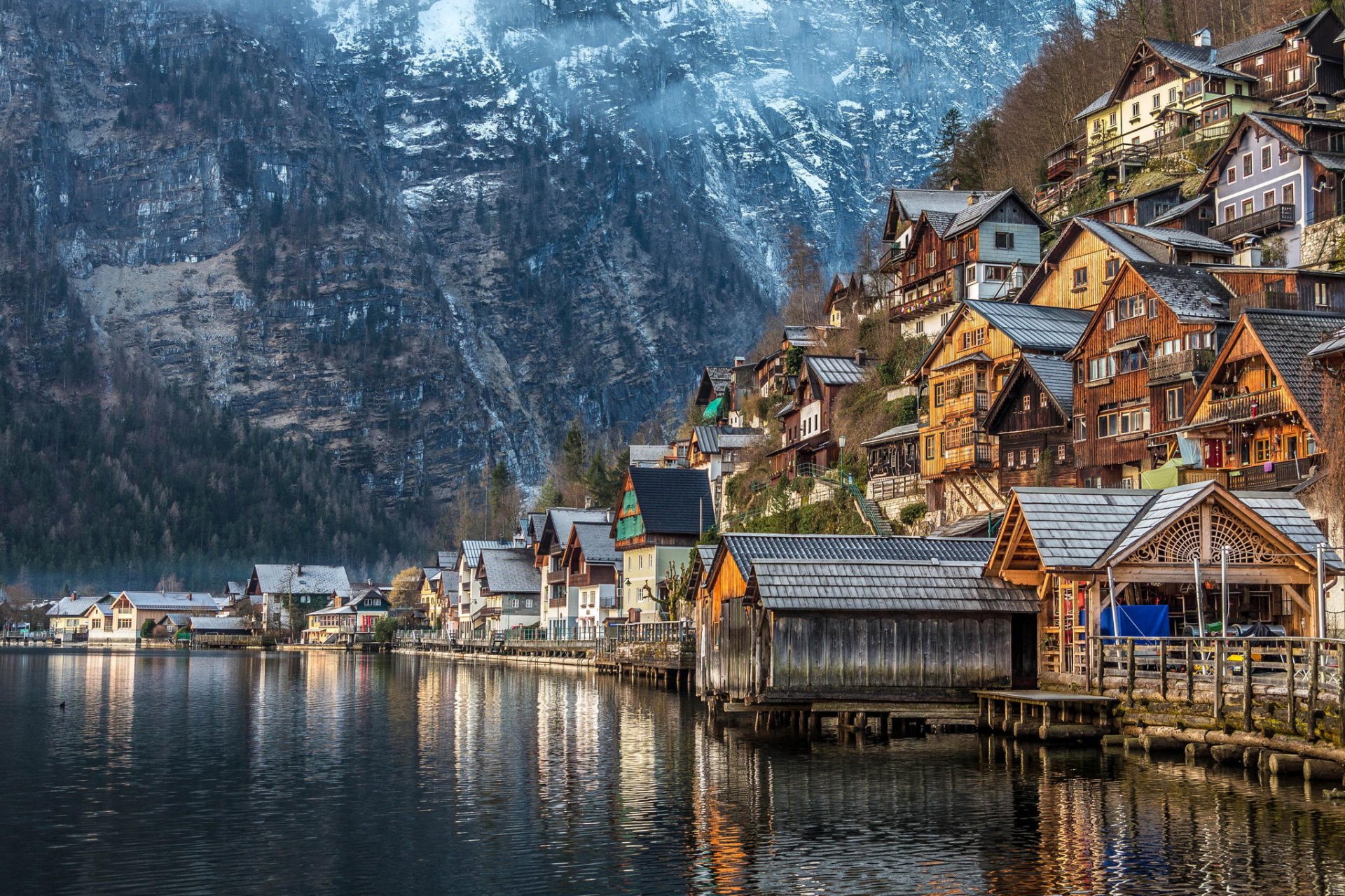 hallstatt austria gmina wpisany na listę unesco alpy