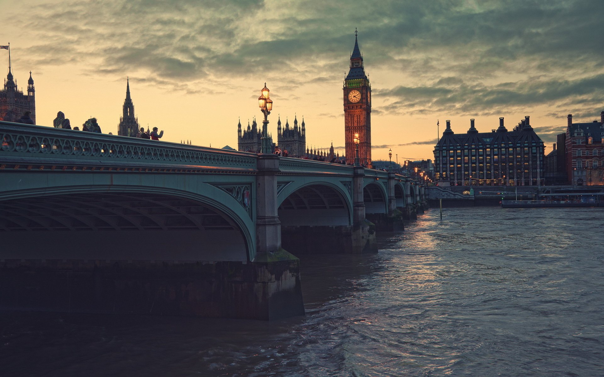 london stadt nacht