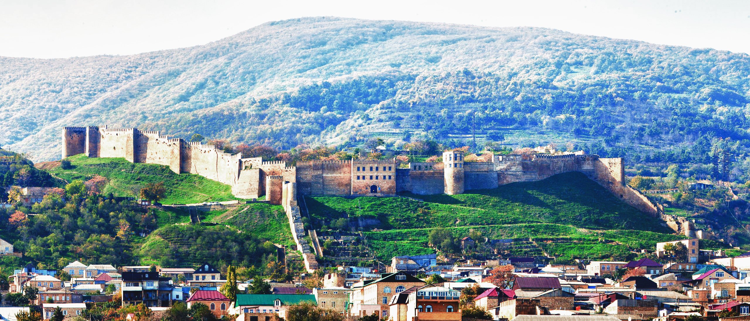 derbent fortezza naryn-kala la città più antica 5000 anni daghestan città