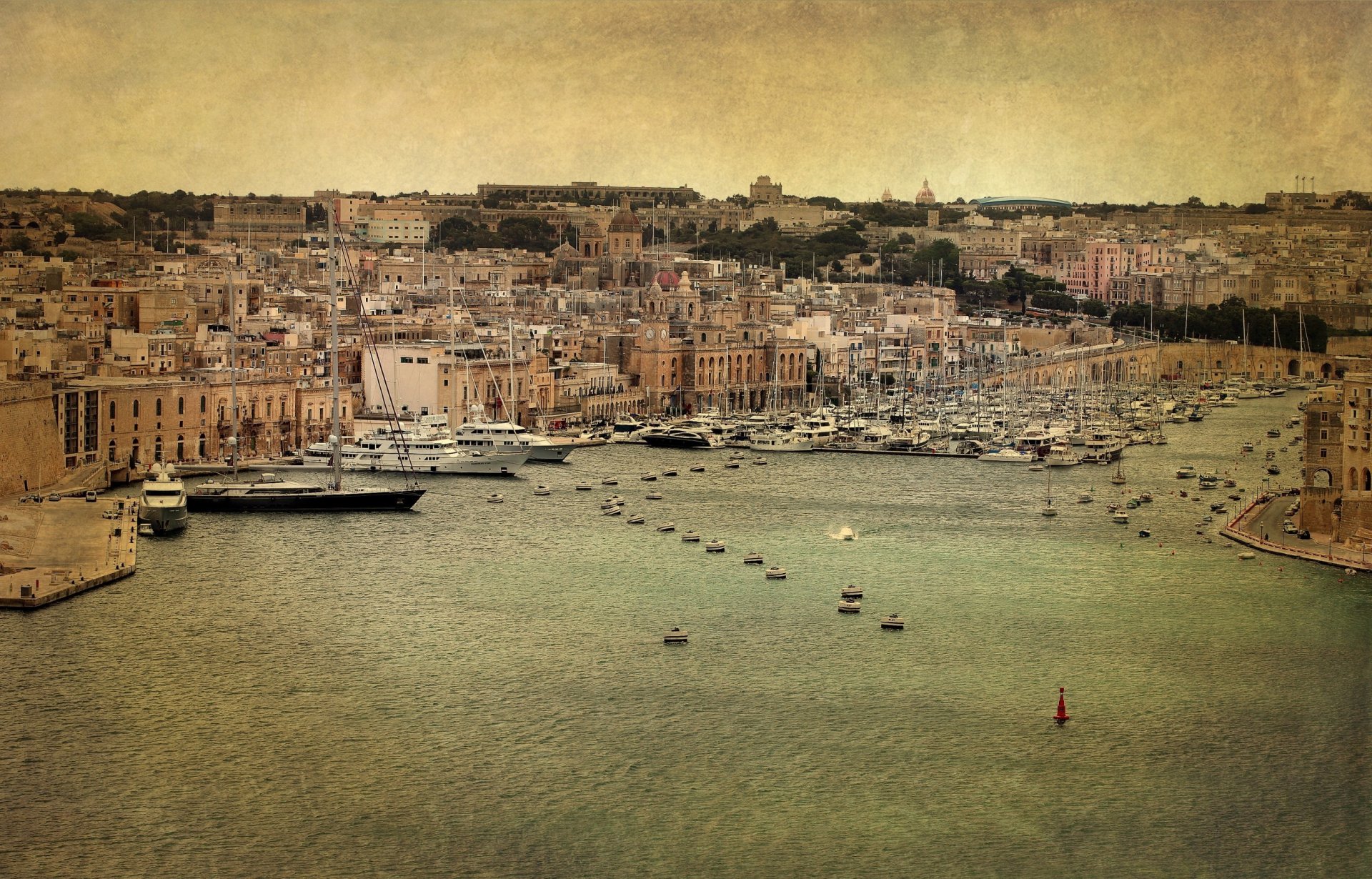 ciudad casas edificios malta valeta