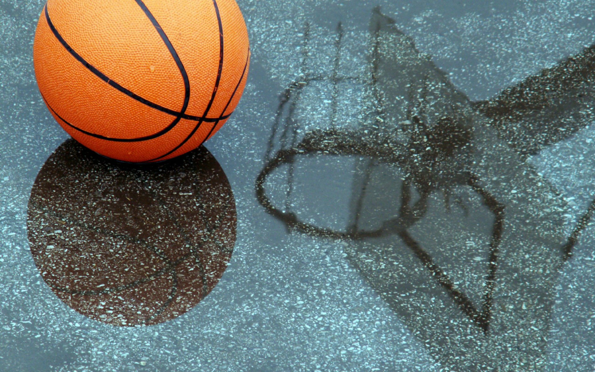 basketball wasser ball regen