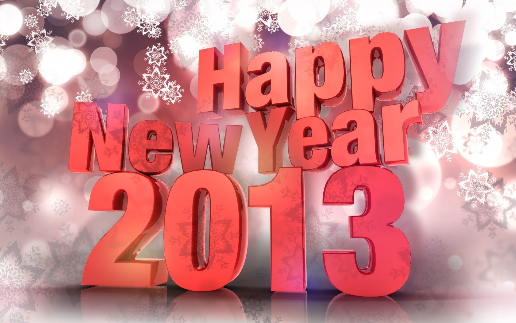 nowy rok 2013 3d happy new year