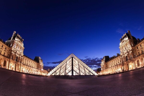 La ciudad iluminada de París