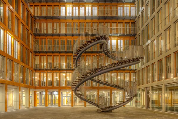 Die außergewöhnliche Architektur Deutschlands, die Treppe