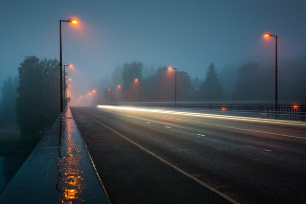 Foggy Road to City adventures