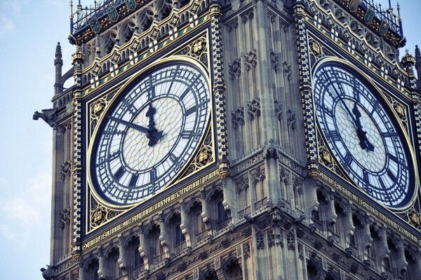 Die englische Big Ben-Uhr in London