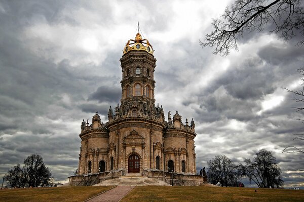 Church in Dubrovitsy Podolsk