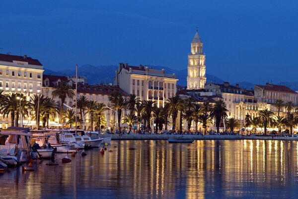 Evening promenade with unforgettable Croatia