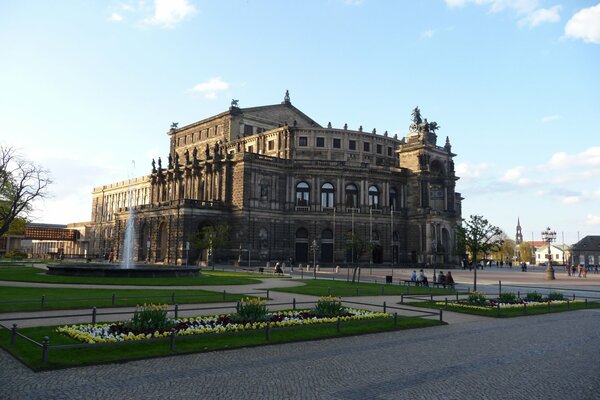 Theater in Dresden, Deutschland