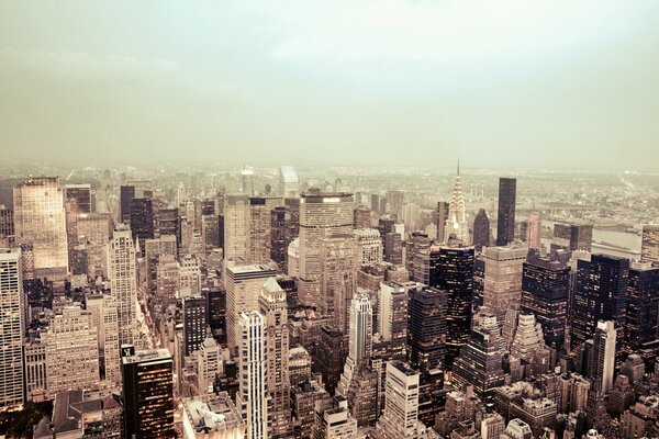 Estados Unidos ciudad nueva York rascacielos