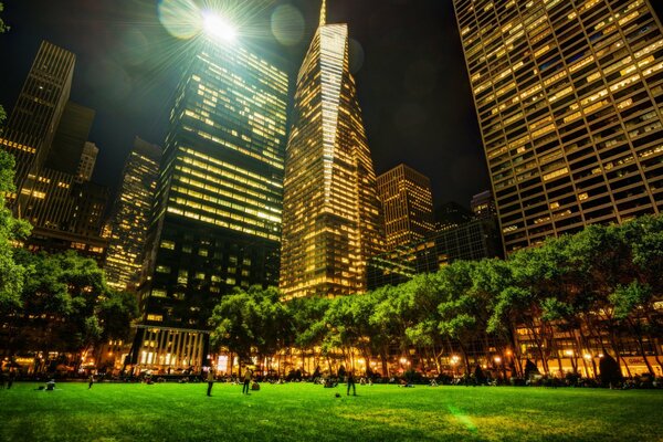 Bryant Park à New York