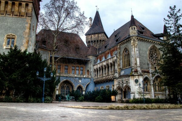 Altes Schloss in Budapest Foto