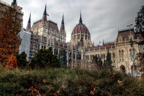 Bâtiments architecturaux de la ville de Budapest