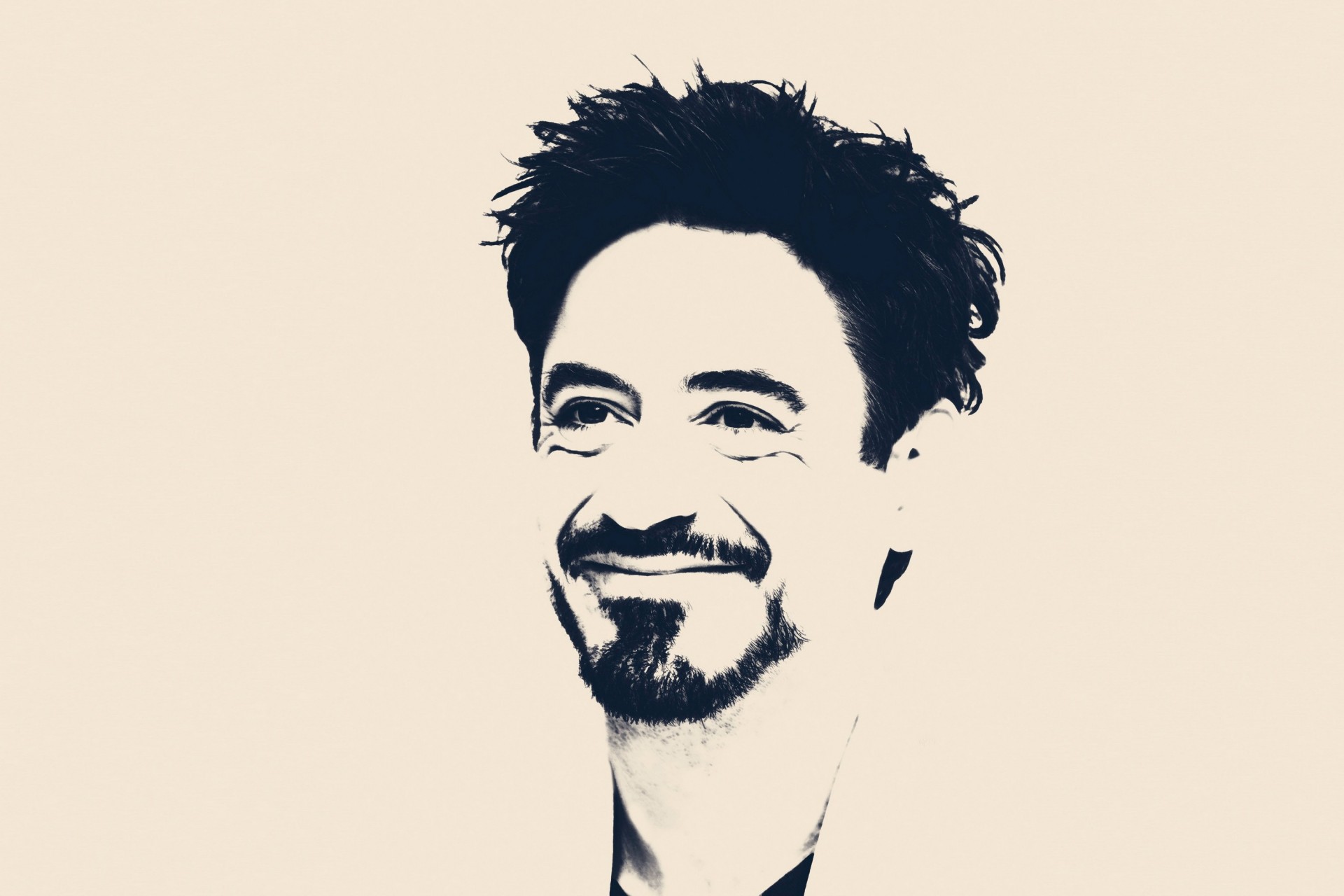 arte robert downey jr. retrato