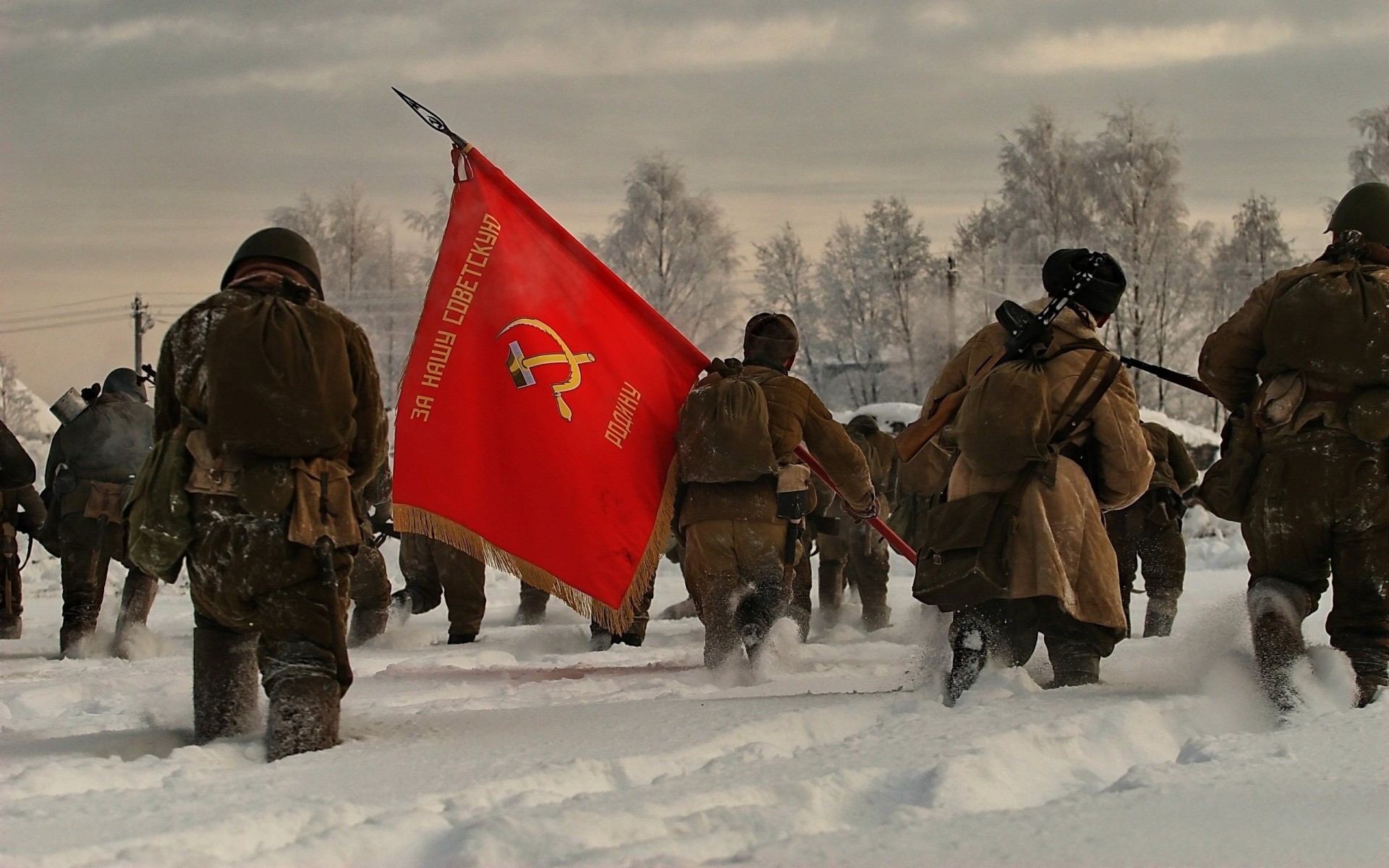 attack the great patriotic war winter men