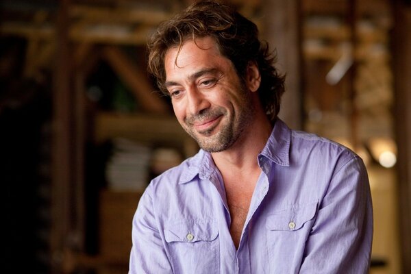 Javier bardem ist ein schöner Schauspieler