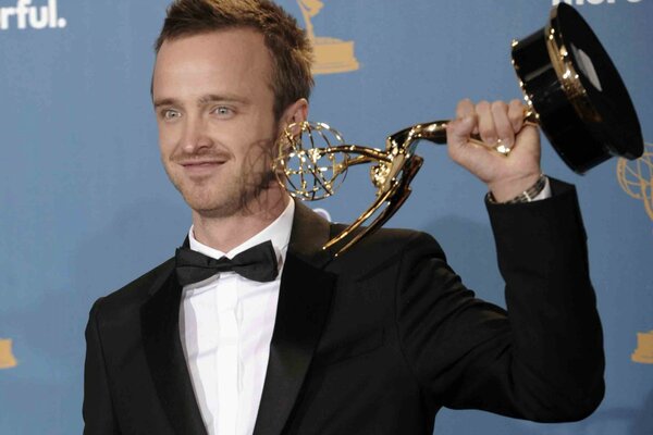 Aaron Paul erhält seine Auszeichnung