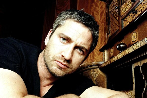 Buntes Foto von Gerard Butler