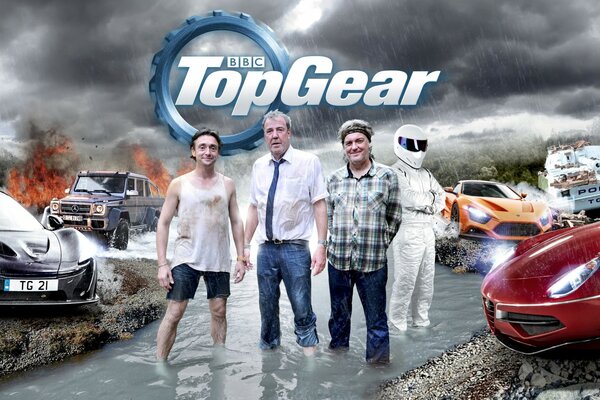 Komedia filmowa TOP gear z udziałem Richarda hamonda