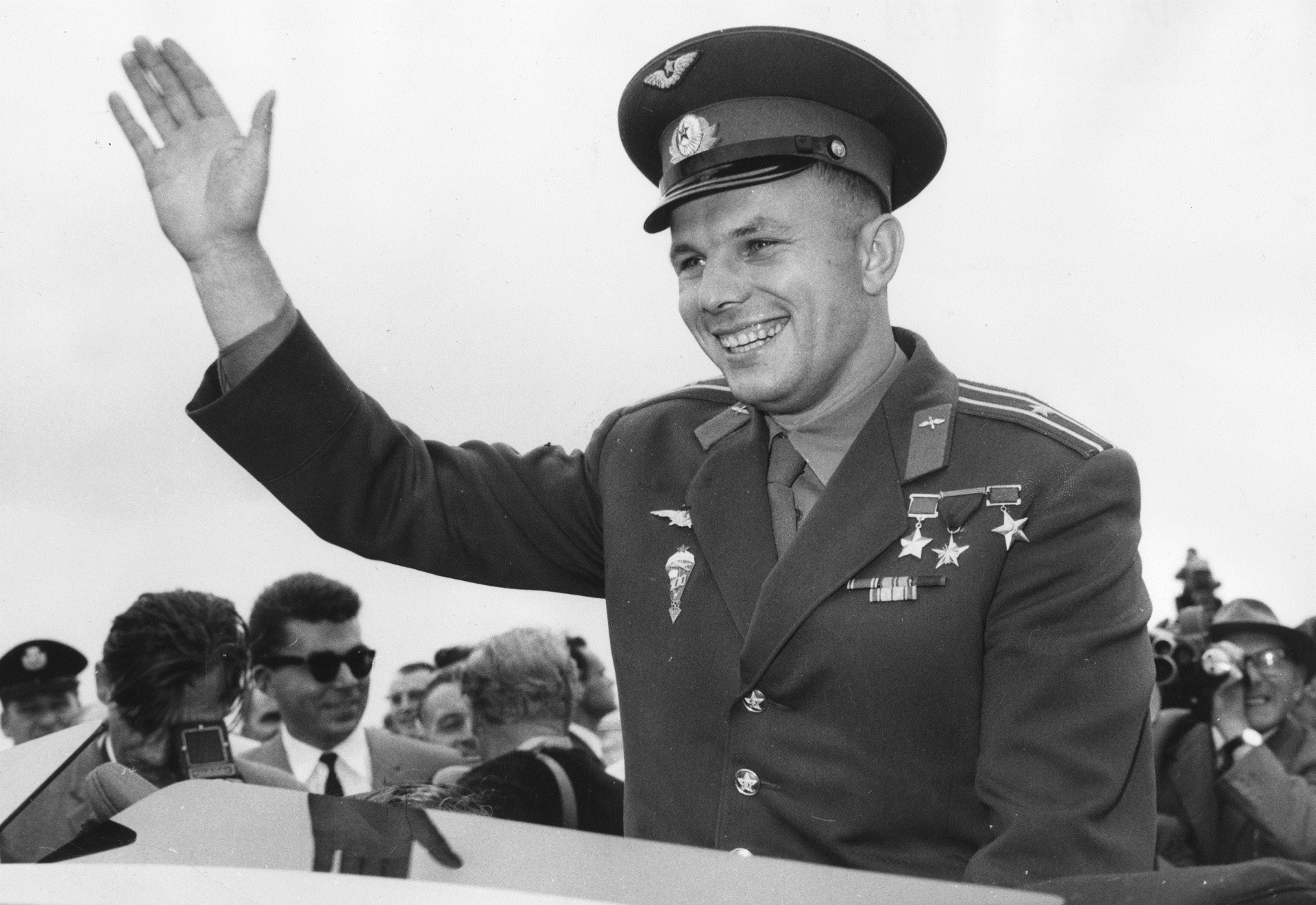 pilote yuri gagarine uniforme astronaute légende urss héros