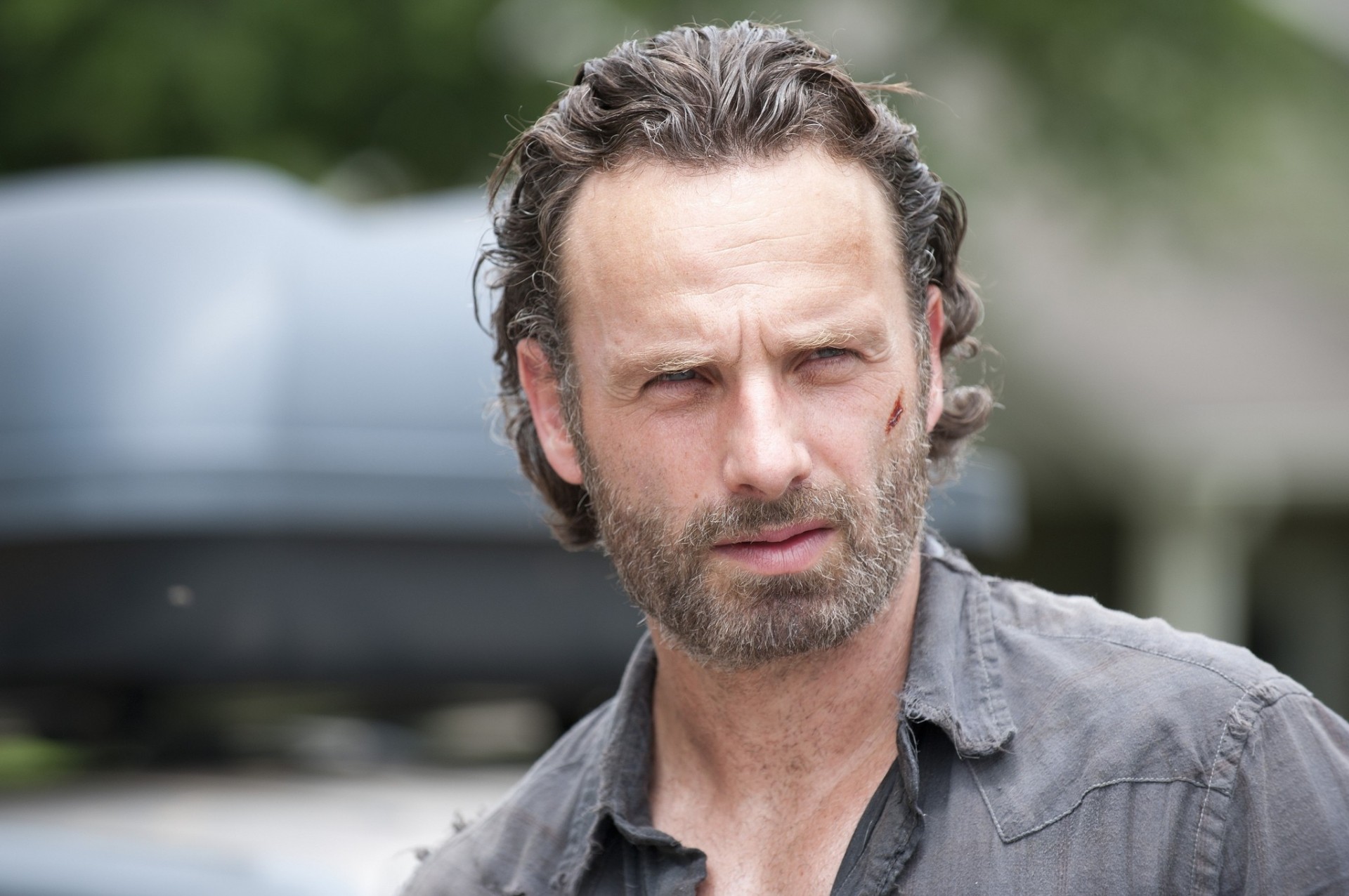 visage andrew lincoln vue the walking dead