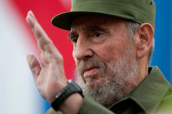 Fidel Castro, leader of the Cuban Revolution