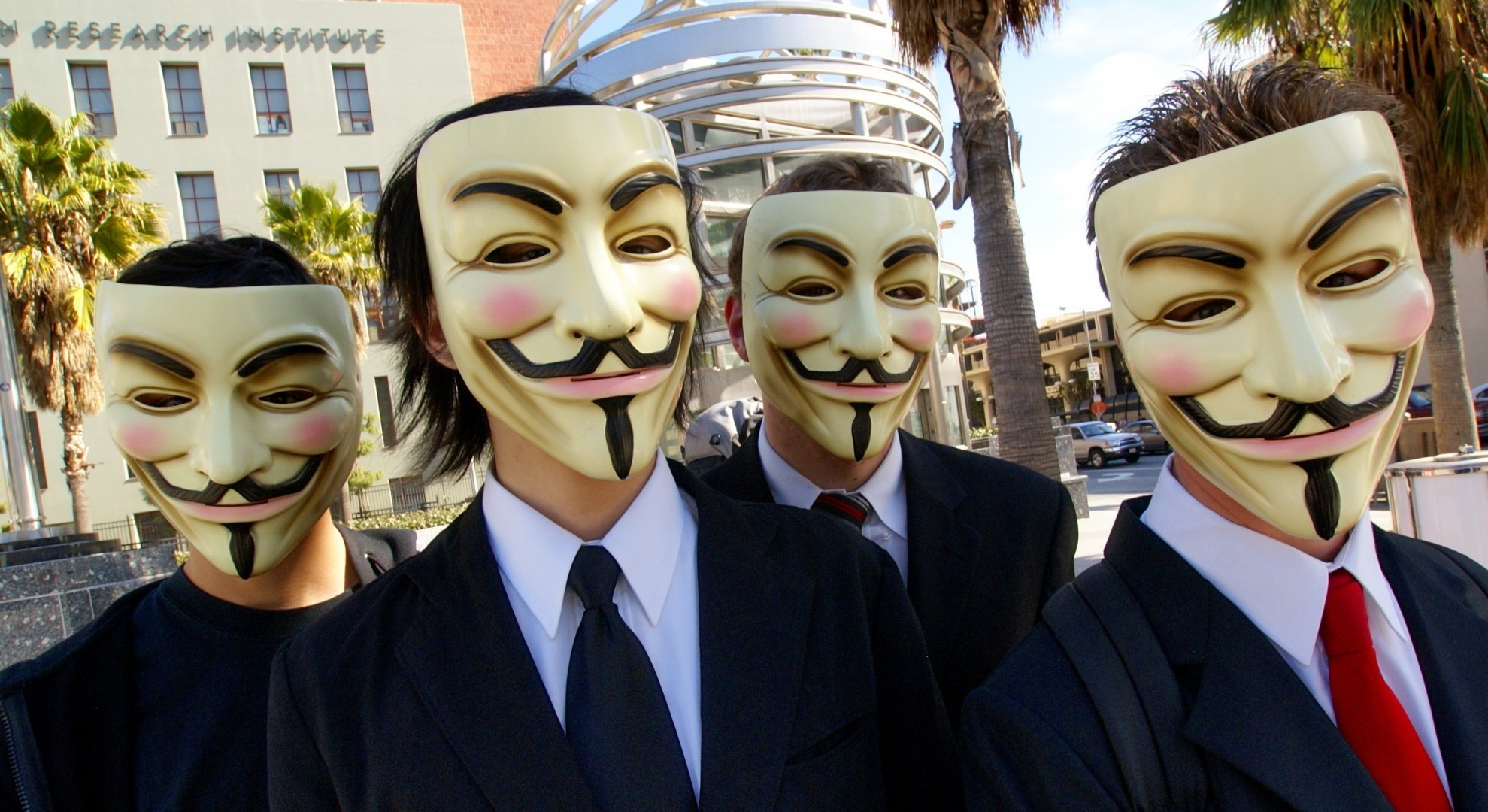 groupement hackers masque