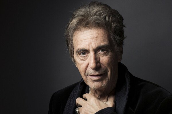 Al Pacino Schauspieler und Regisseur mit grauen Haaren