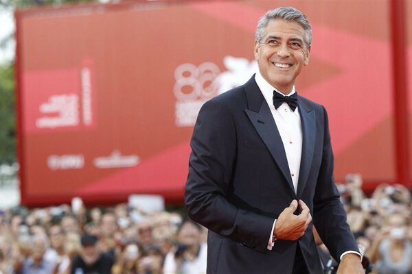 Famous Hollywood actor George Clooney