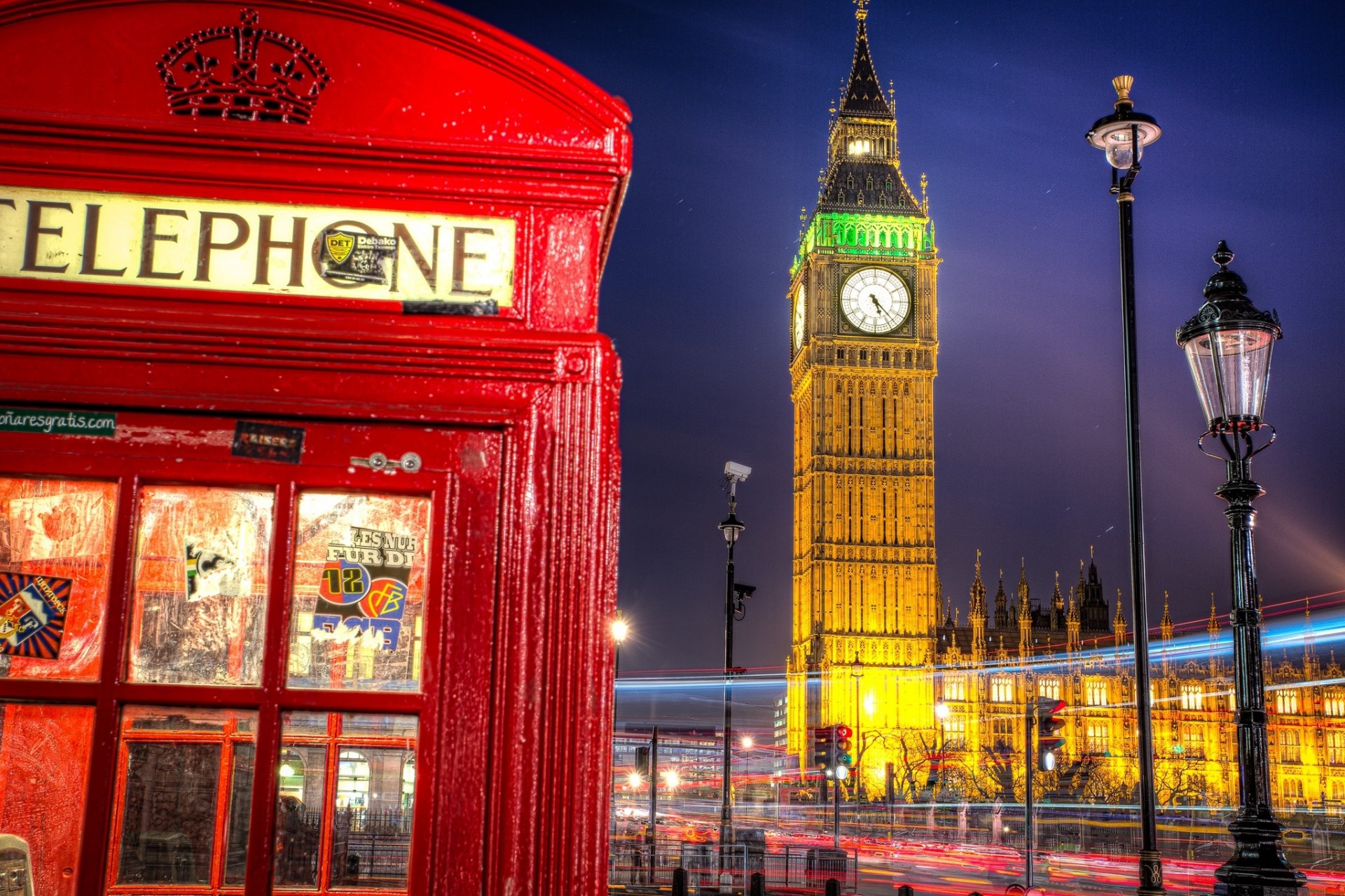 big ben big ben cabina telefono lanterna palazzo di westminster londra inghilterra regno unito illuminazione notte città strada esposizione